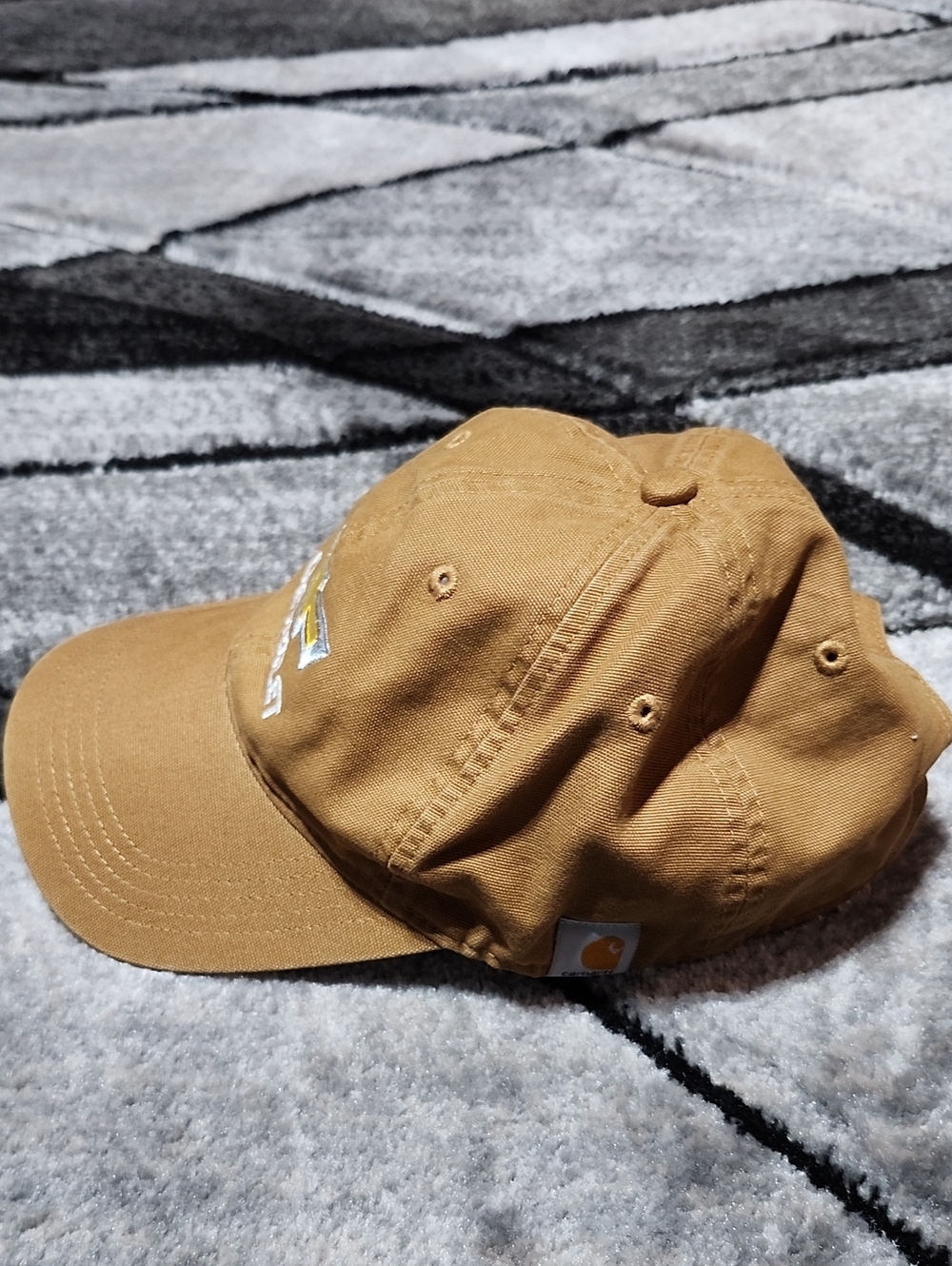 CARHARTT EMBROIDERED CHEVROLET CHEVY BOWTIE CARHARTT BROWN 2020 CAP HAT - Picture 4 of 13